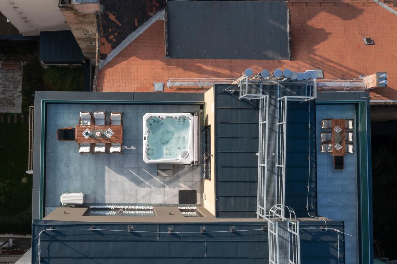 Centropolitan Penthouse #Jacuzzi #Freeparking Lägenhet Budapest Exteriör bild